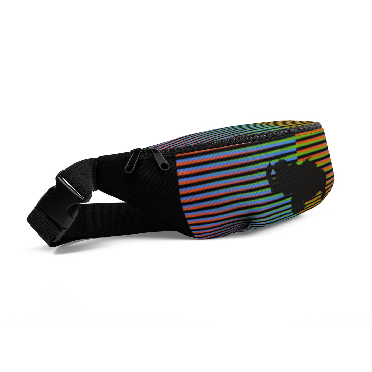Carlos Cruz Diez Venezuela, I love Caracas, Maiquetia, Venezuela en USA, Arte Cinetico Fanny Pack
