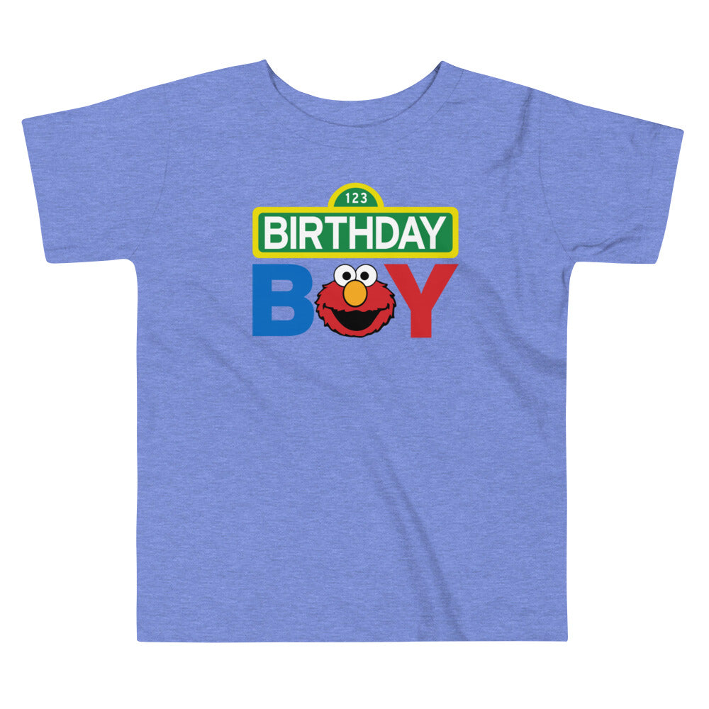 Birthday Boy Elmo, Toddler Short Sleeve Tee