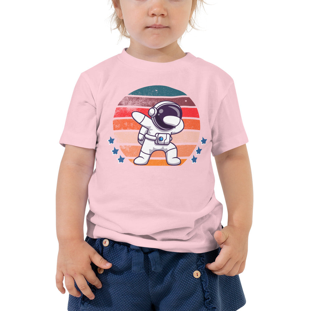 Astronaut Dance Move, Dancing Astronaut, Dance Lover, Astronaut Shirt, Cute Astronaut Theme Party, Space Birthday Toddler Short Sleeve Tee