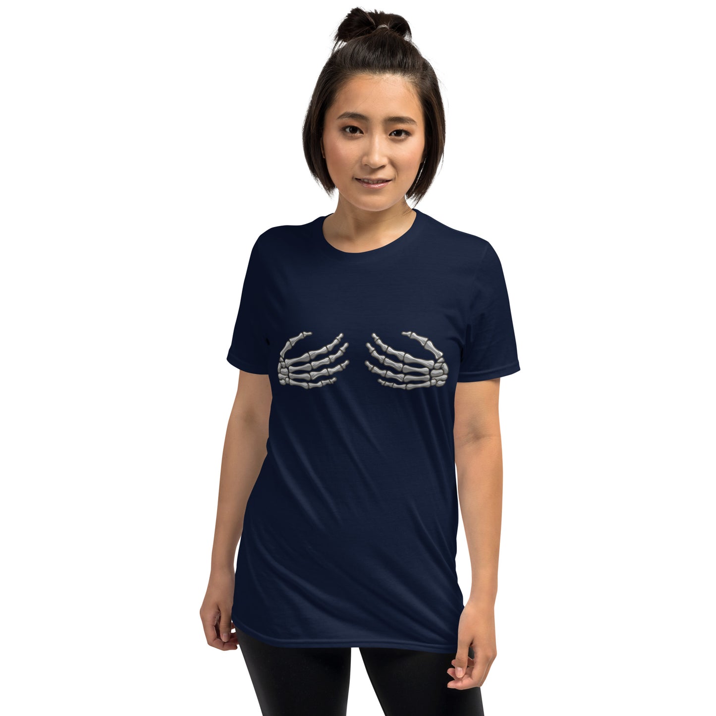 Funny Halloween Skeleton Shirt, Halloween Skeleton Hand Shirt, Skeleton Boobs Shirt, Skeleton shirt, Halloween shirt, Halloween Party Shirt