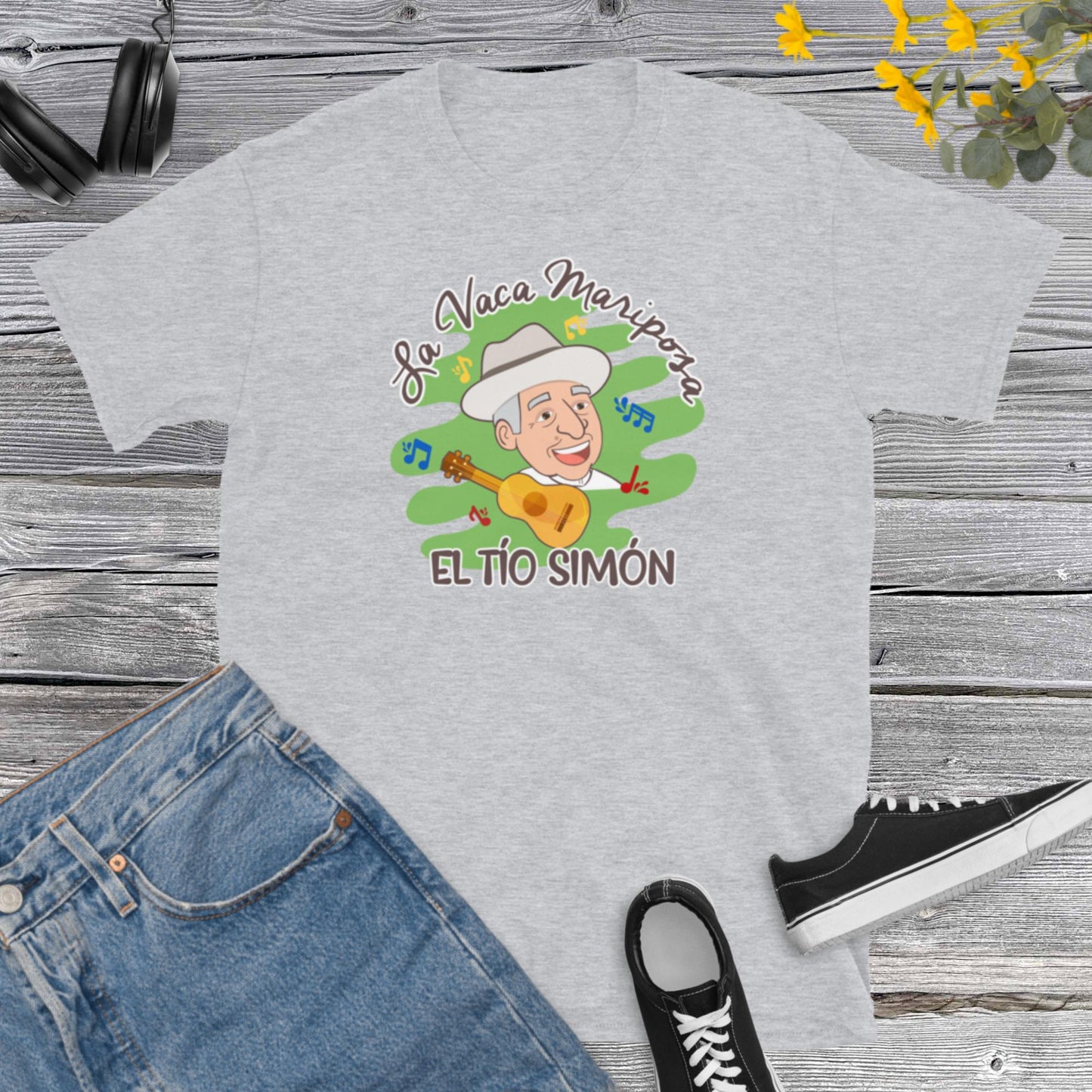 La Vaca Mariposa, El Tio Simon, Simon Diaz, I Love Venezuela, Fiesta Llanera Venezolana, Musica llanera Lover Short-Sleeve Unisex T-Shirt