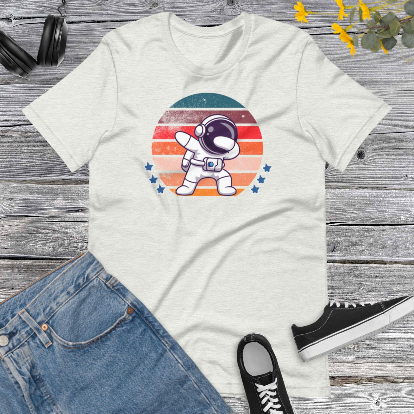 Astronaut Dance Move, Dancing Astronaut, Outer Space Shirt, Dance Lover, Astronaut Shirt, Cute Astronaut Unisex t-shirt