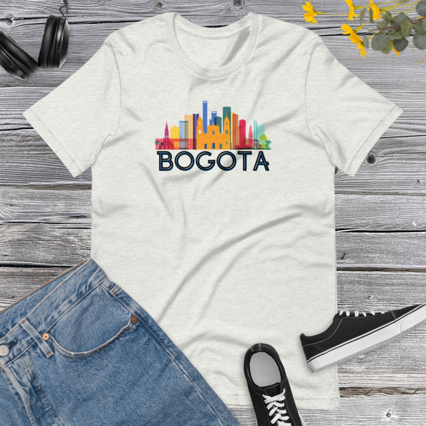 Bogota Colorful Architecture, Bogota City, I Love Colombia, Colombian Tees, Travel, Urban Unisex t-shirt