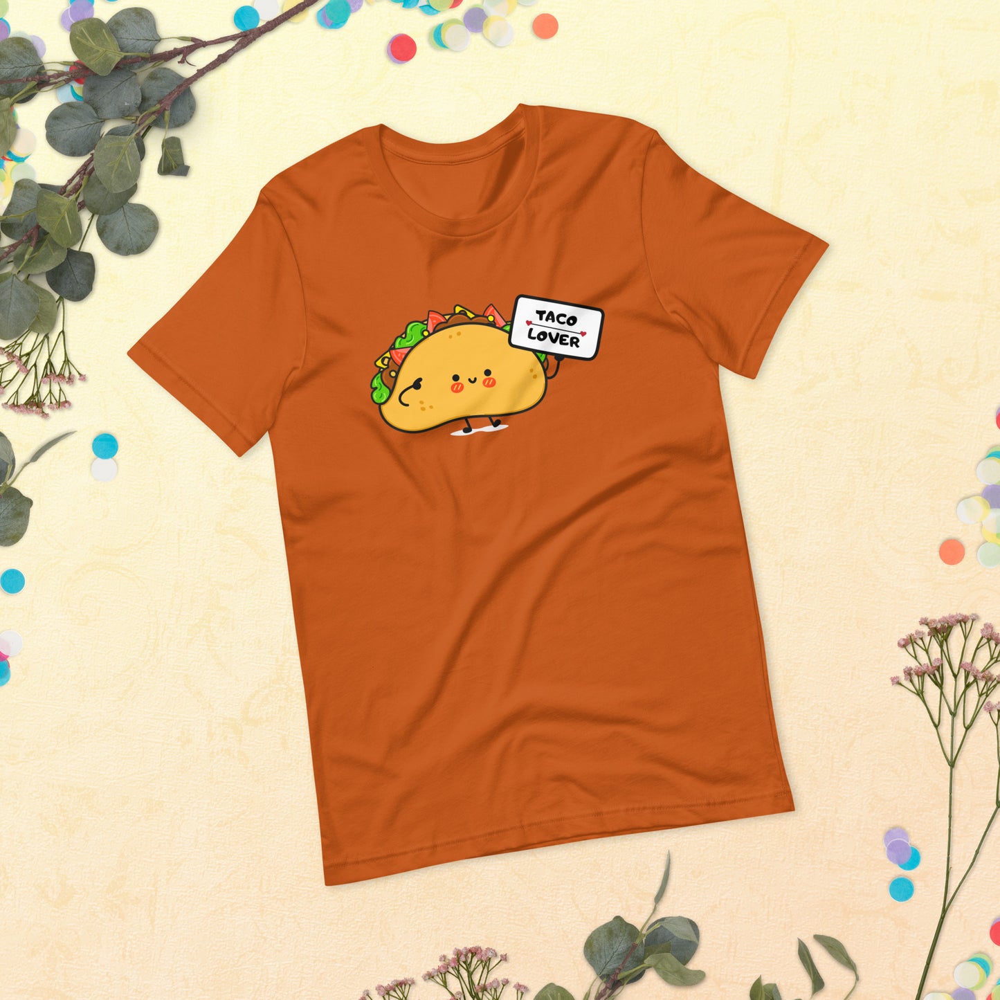 Taco Lover Shirt, Mexican Taco Fiesta Party Shirt, Foodie Gift, Funny Taco Tee, Mexican Food Unisex t-shirt