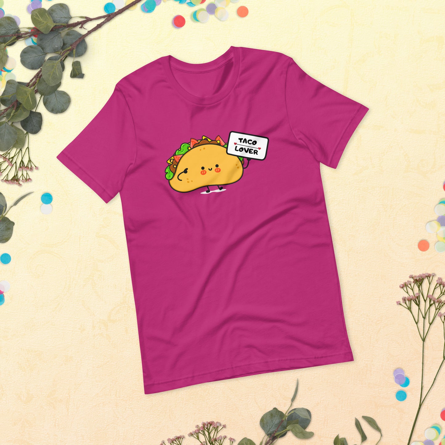 Taco Lover Shirt, Mexican Taco Fiesta Party Shirt, Foodie Gift, Funny Taco Tee, Mexican Food Unisex t-shirt