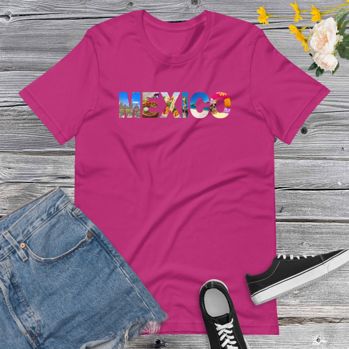 Mexico City Photo, Shirt For Traveler, Mexico Statue Shirt Gift For Mexicans, Guadalajara, Tequil$, Tacos, Cancun, Latina Shirt,Shirt For Mexican Unisex t-shirt