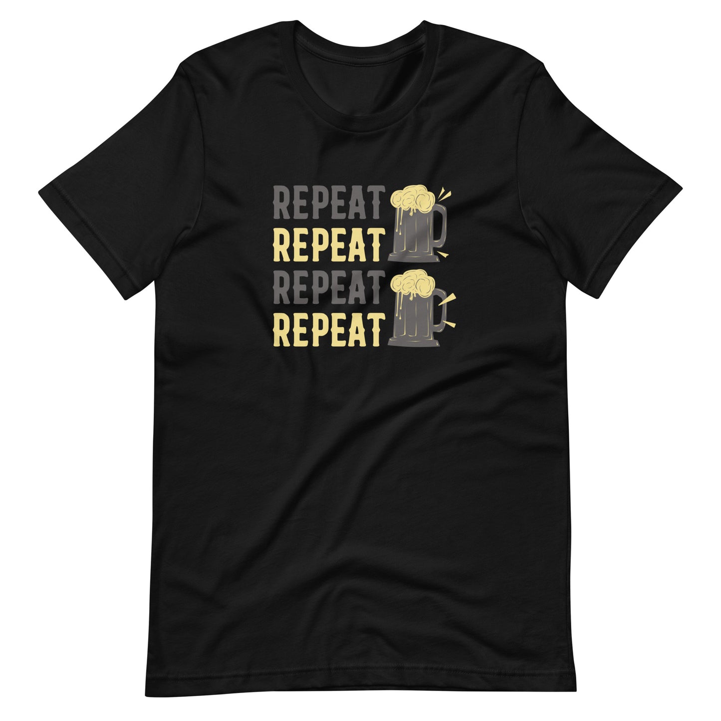 Repeat Beer, Beer Shirt, Drinking Beer Shirt, Oktoberfest Shirt, Beer Shirt, Funny Beer Shirt, Drinking Shirt, Beer T-Shirt / Unisex t-shirt