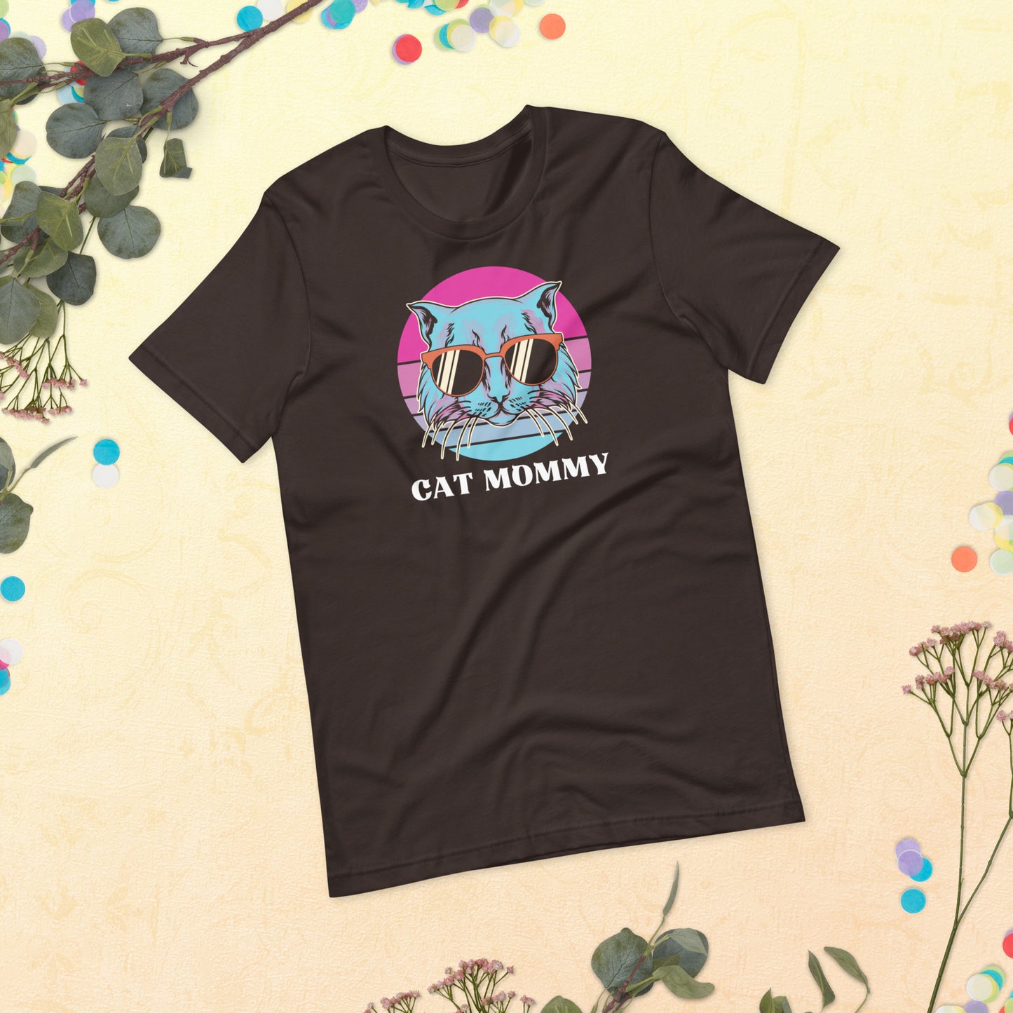 Vintage Cat Mommy T-Shirt, Cat Lover Gift, Cat Mom, Cat Lover Tee, Kitten Unisex t-shirt