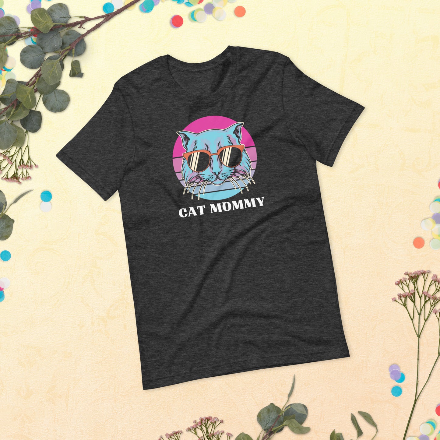 Vintage Cat Mommy T-Shirt, Cat Lover Gift, Cat Mom, Cat Lover Tee, Kitten Unisex t-shirt