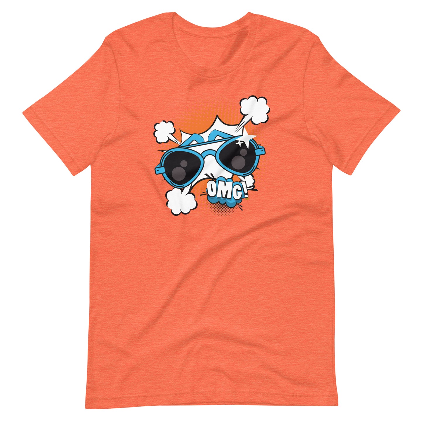 OMG! Pop Art, Retro Comic Style Pop Art OMG, Retro Comic Style, American Vintage Pop Art Design, Unisex t-shirt