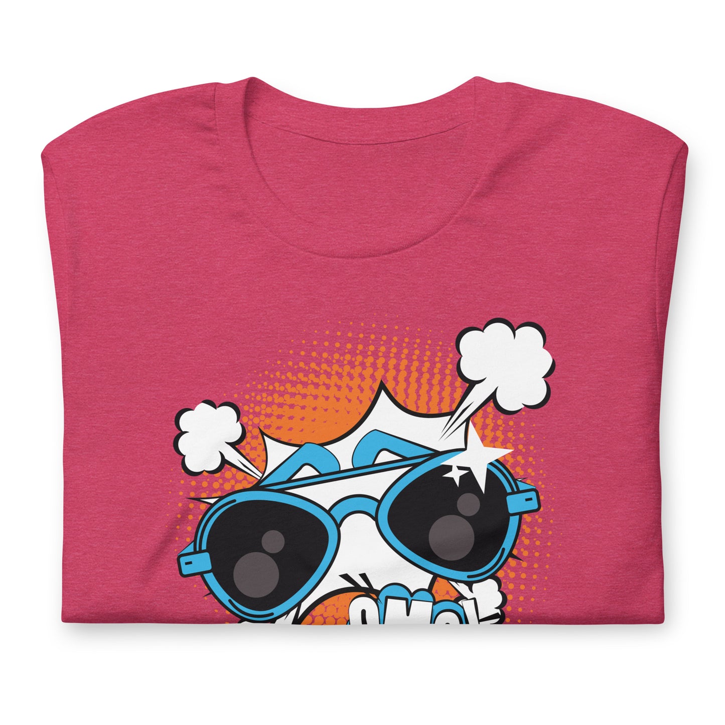OMG! Pop Art, Retro Comic Style Pop Art OMG, Retro Comic Style, American Vintage Pop Art Design, Unisex t-shirt