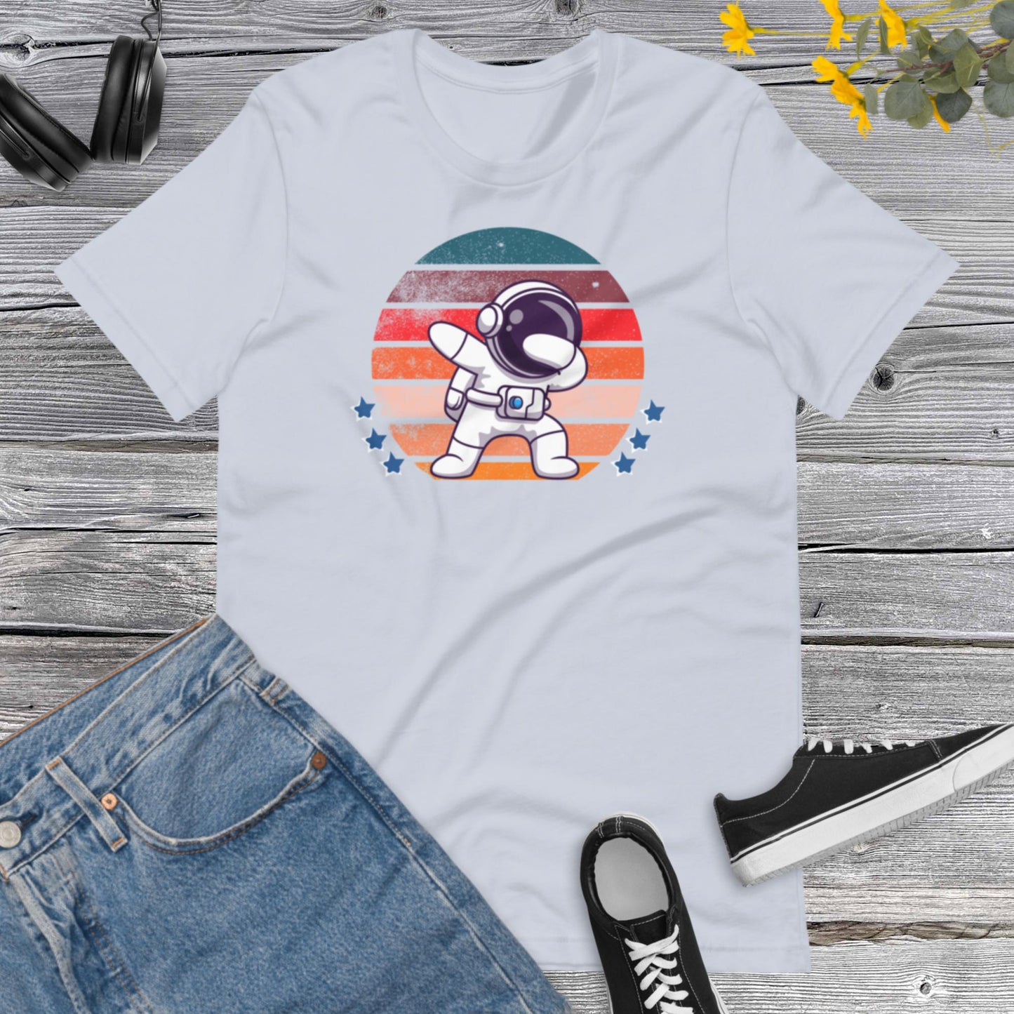Astronaut Dance Move, Dancing Astronaut, Outer Space Shirt, Dance Lover, Astronaut Shirt, Cute Astronaut Unisex t-shirt