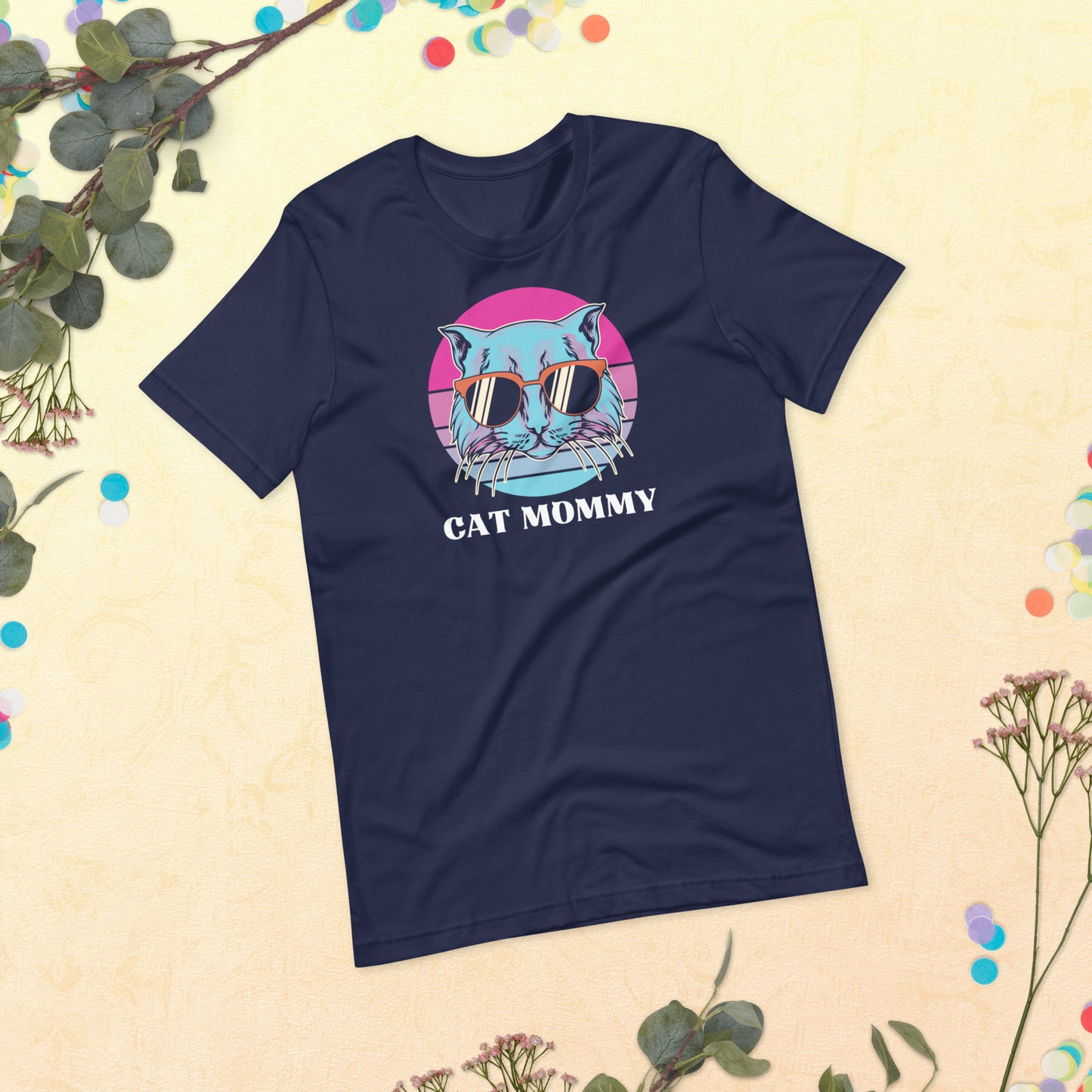Vintage Cat Mommy T-Shirt, Cat Lover Gift, Cat Mom, Cat Lover Tee, Kitten Unisex t-shirt