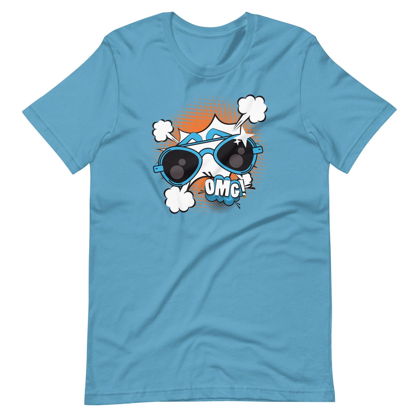 OMG! Pop Art, Retro Comic Style Pop Art OMG, Retro Comic Style, American Vintage Pop Art Design, Unisex t-shirt