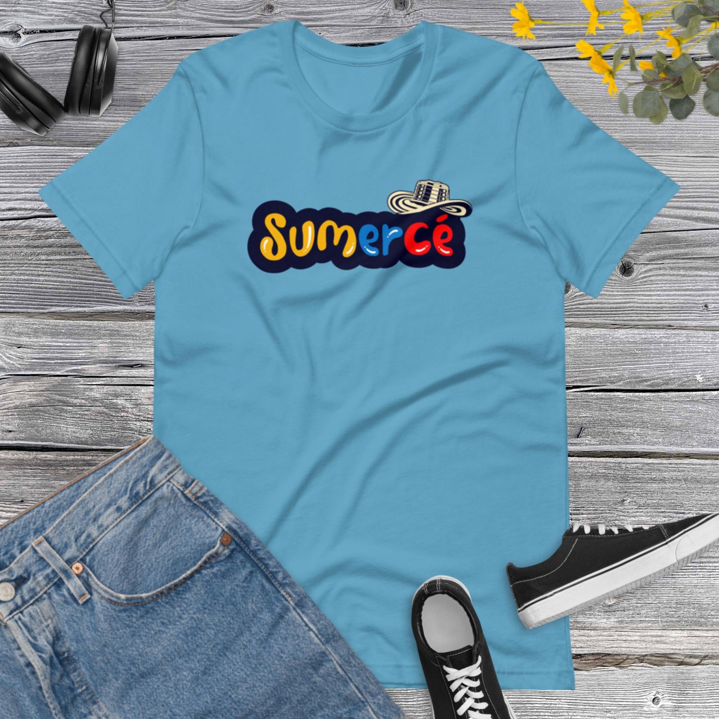 Sumercé ! Colombia, I Love Colombia, Colombian, Latina Tee, Latino shirt, Colombia Gift, Colombia Traveler Top Unisex t-shirt