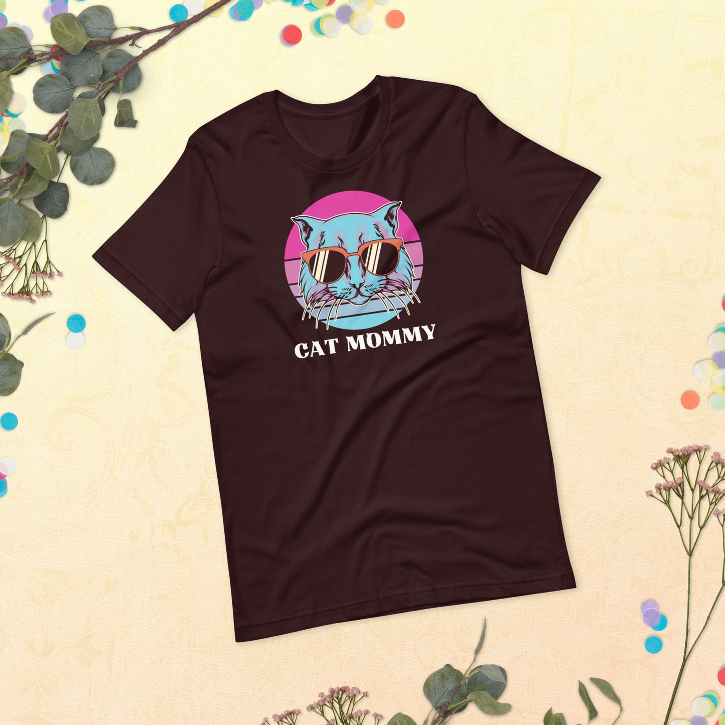 Vintage Cat Mommy T-Shirt, Cat Lover Gift, Cat Mom, Cat Lover Tee, Kitten Unisex t-shirt