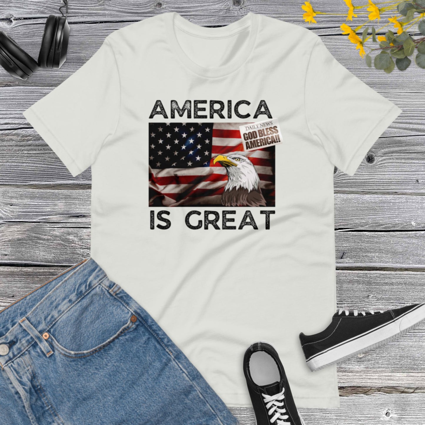 America is Great, Bless America, I Love America, USA Lover, America number One, Patriot Party Tee Unisex t-shirt