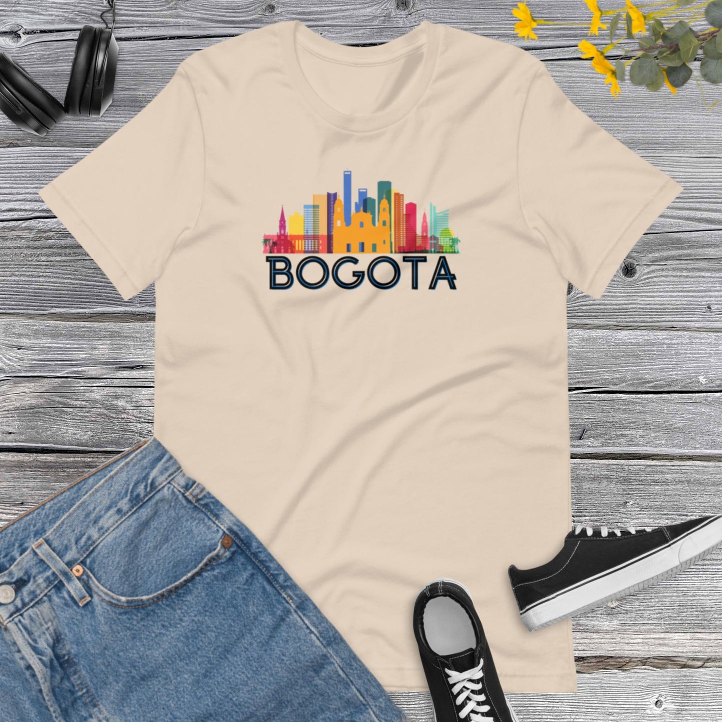 Bogota Colorful Architecture, Bogota City, I Love Colombia, Colombian Tees, Travel, Urban Unisex t-shirt