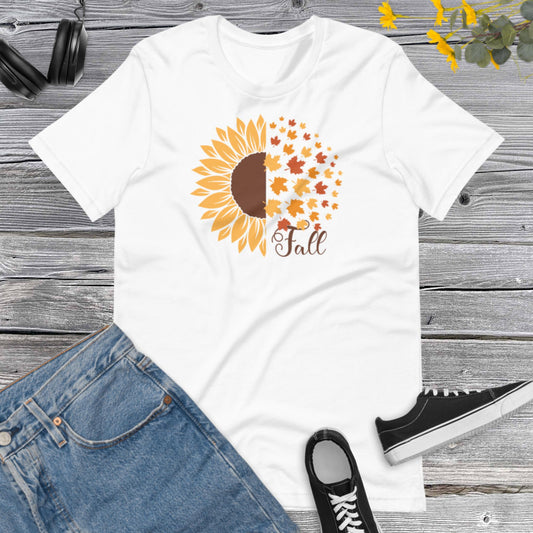 Fall Sunflower shirt, Fall t-shirt, Fall Sunflower shirt, Fall shirt for women, Cute Fall Shirt, Fall Lovers Unisex t-shirt