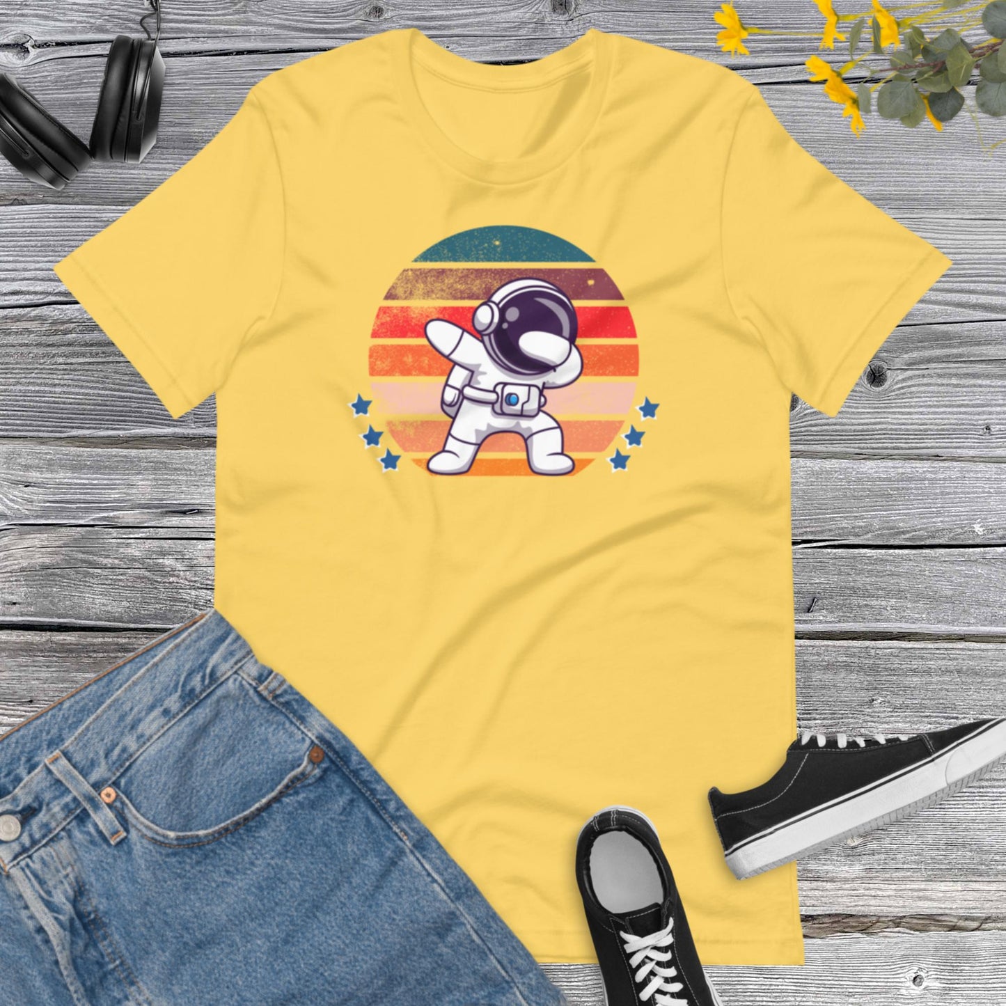 Astronaut Dance Move, Dancing Astronaut, Outer Space Shirt, Dance Lover, Astronaut Shirt, Cute Astronaut Unisex t-shirt