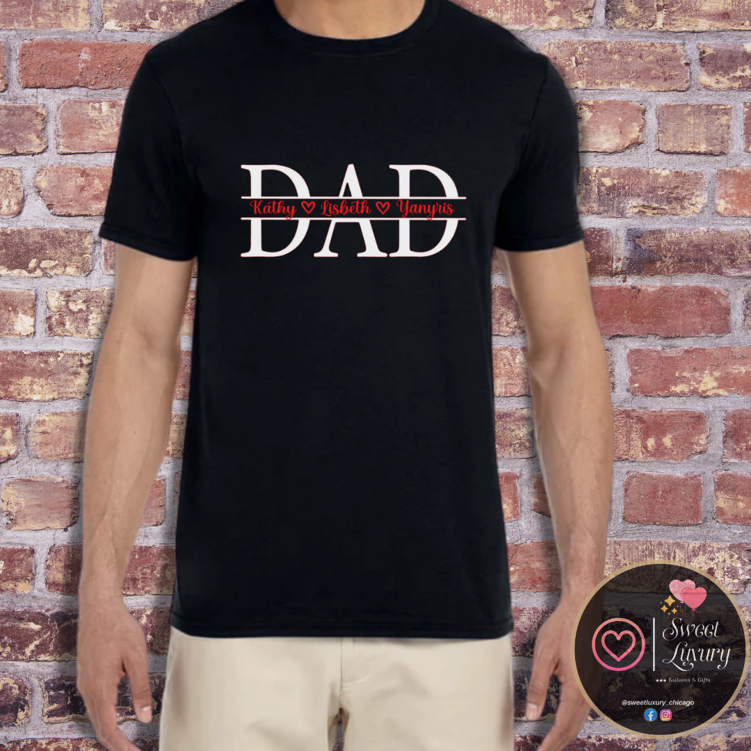 Custom designed T-shirts DAD