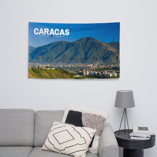 Caracas Panoramica, Venezuela, I love Venezuela, Avila, Caracas Lover, Bandera Fotografia Caracas Venezuela Flag