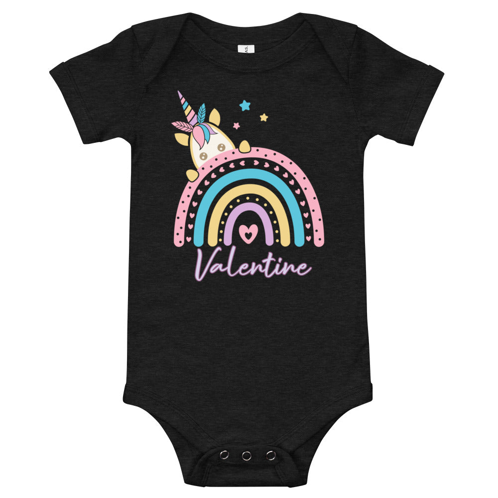 Customizable Unicorn / Baby short sleeve one piece