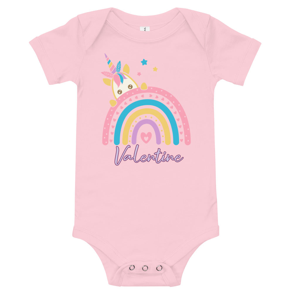 Customizable Unicorn / Baby short sleeve one piece