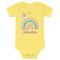 Customizable Unicorn / Baby short sleeve one piece