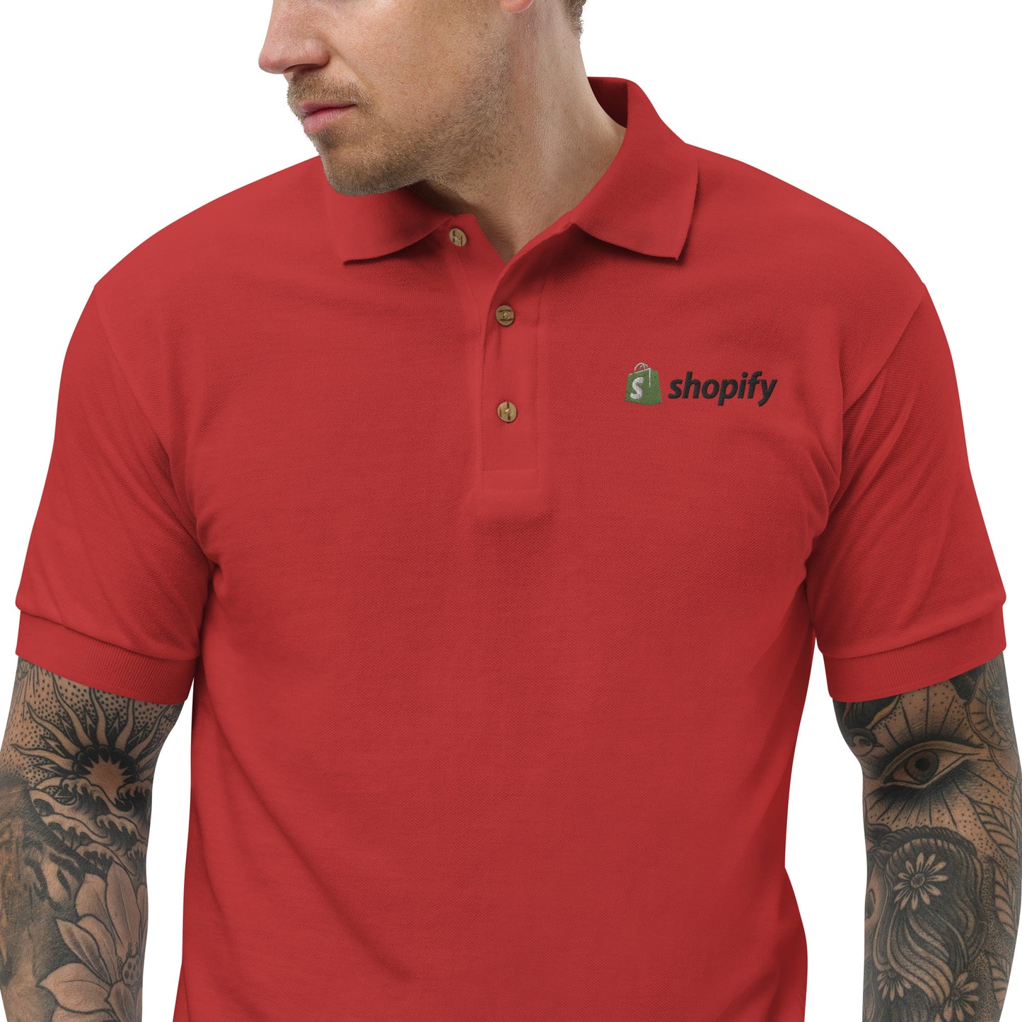 BUSINESS LOGO / Embroidered Polo Shirt