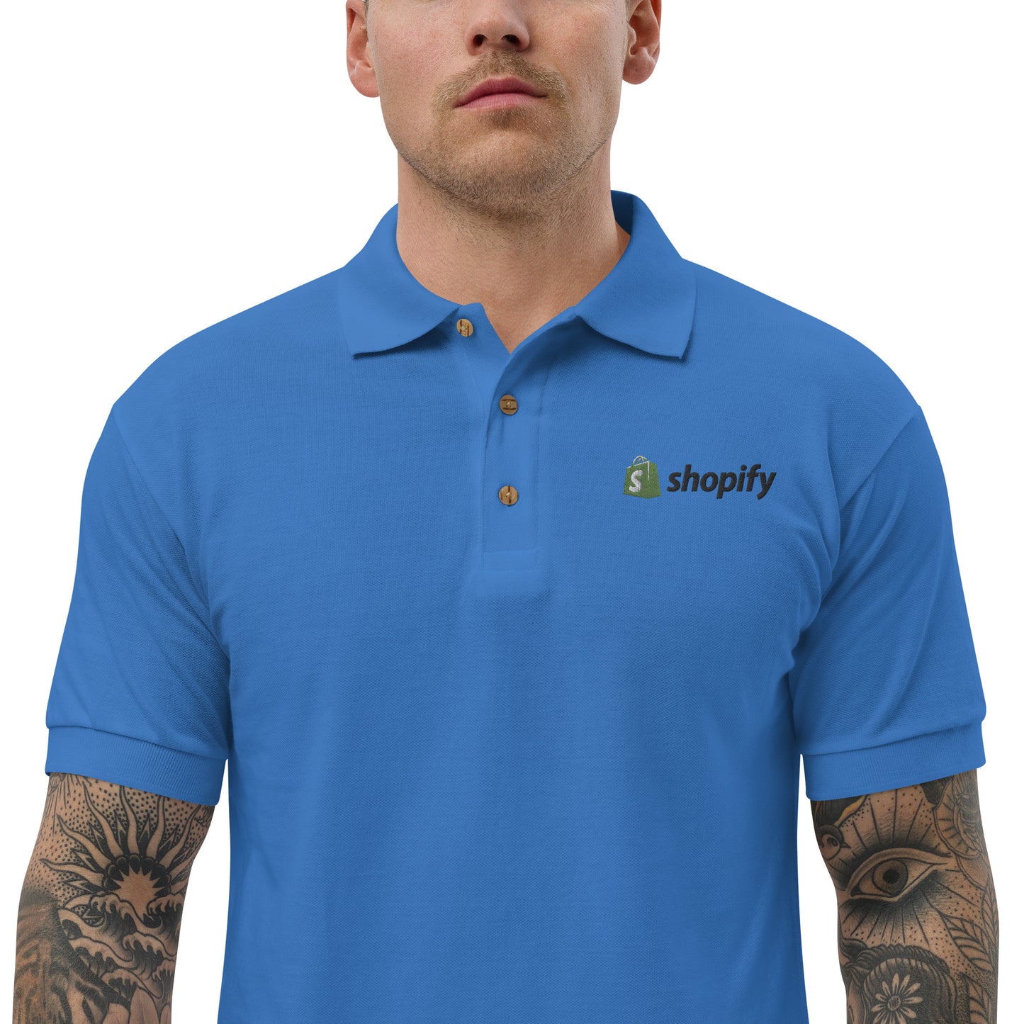 BUSINESS LOGO / Embroidered Polo Shirt