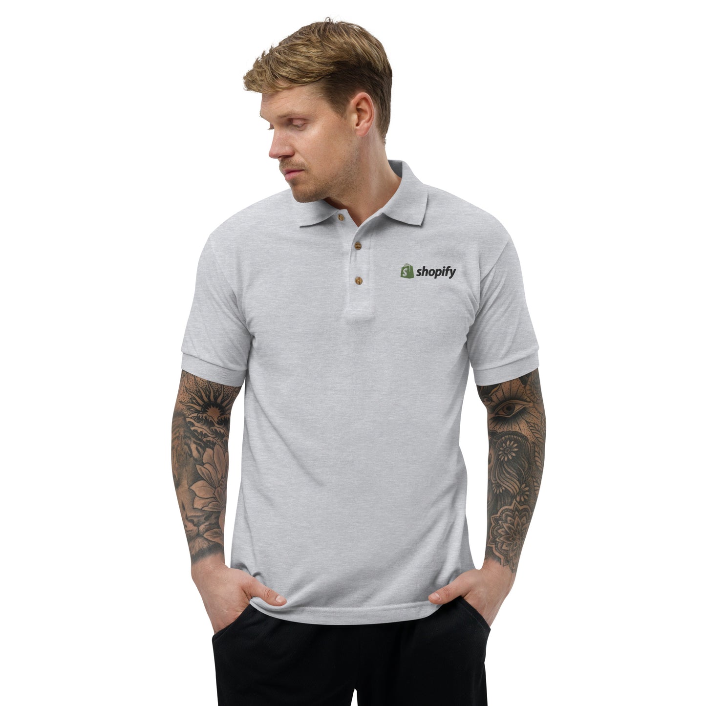 BUSINESS LOGO / Embroidered Polo Shirt