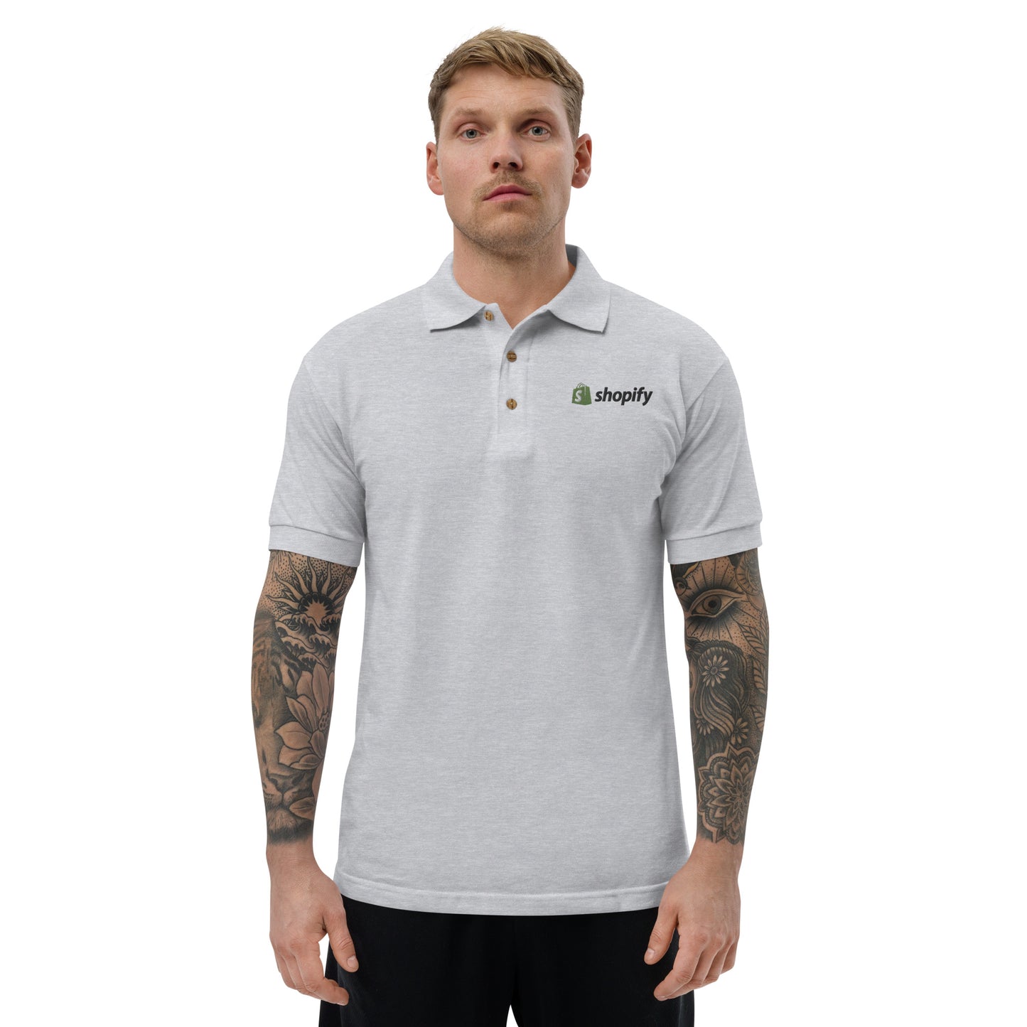 BUSINESS LOGO / Embroidered Polo Shirt