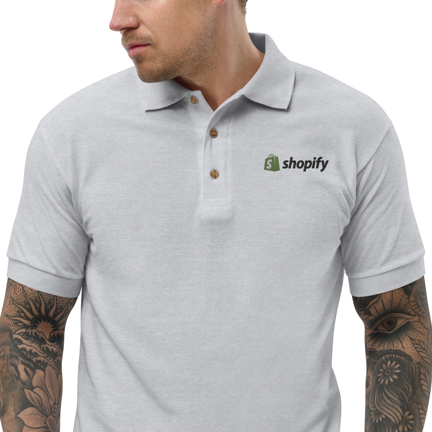 BUSINESS LOGO / Embroidered Polo Shirt