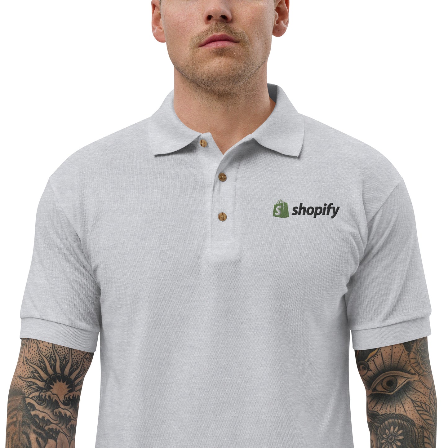 BUSINESS LOGO / Embroidered Polo Shirt