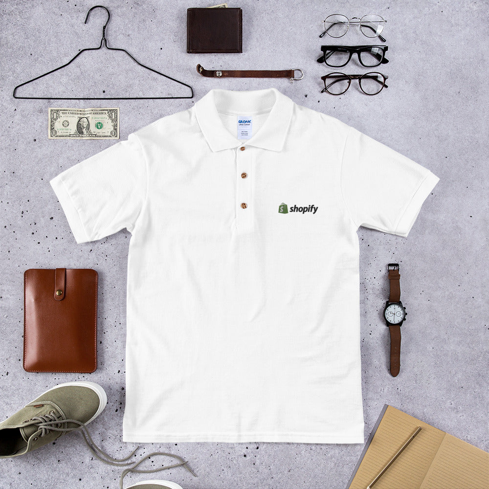 BUSINESS LOGO / Embroidered Polo Shirt