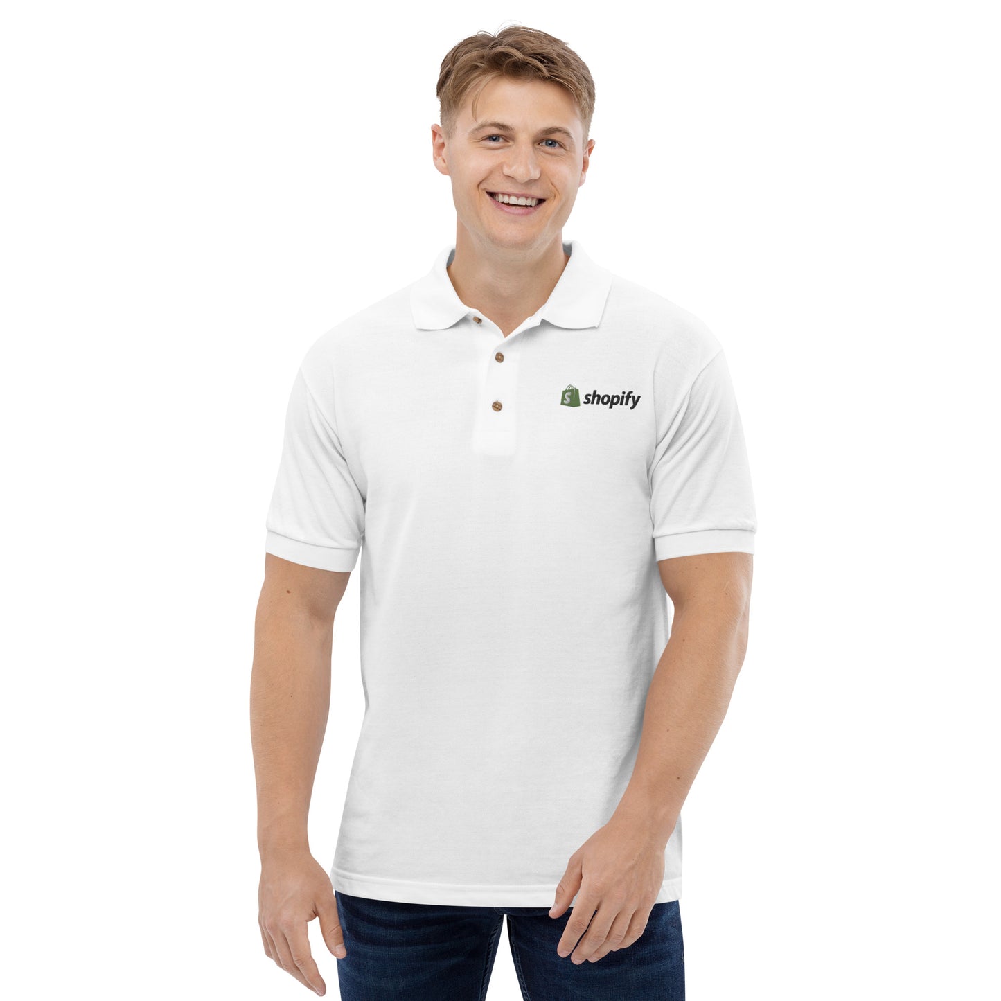 BUSINESS LOGO / Embroidered Polo Shirt