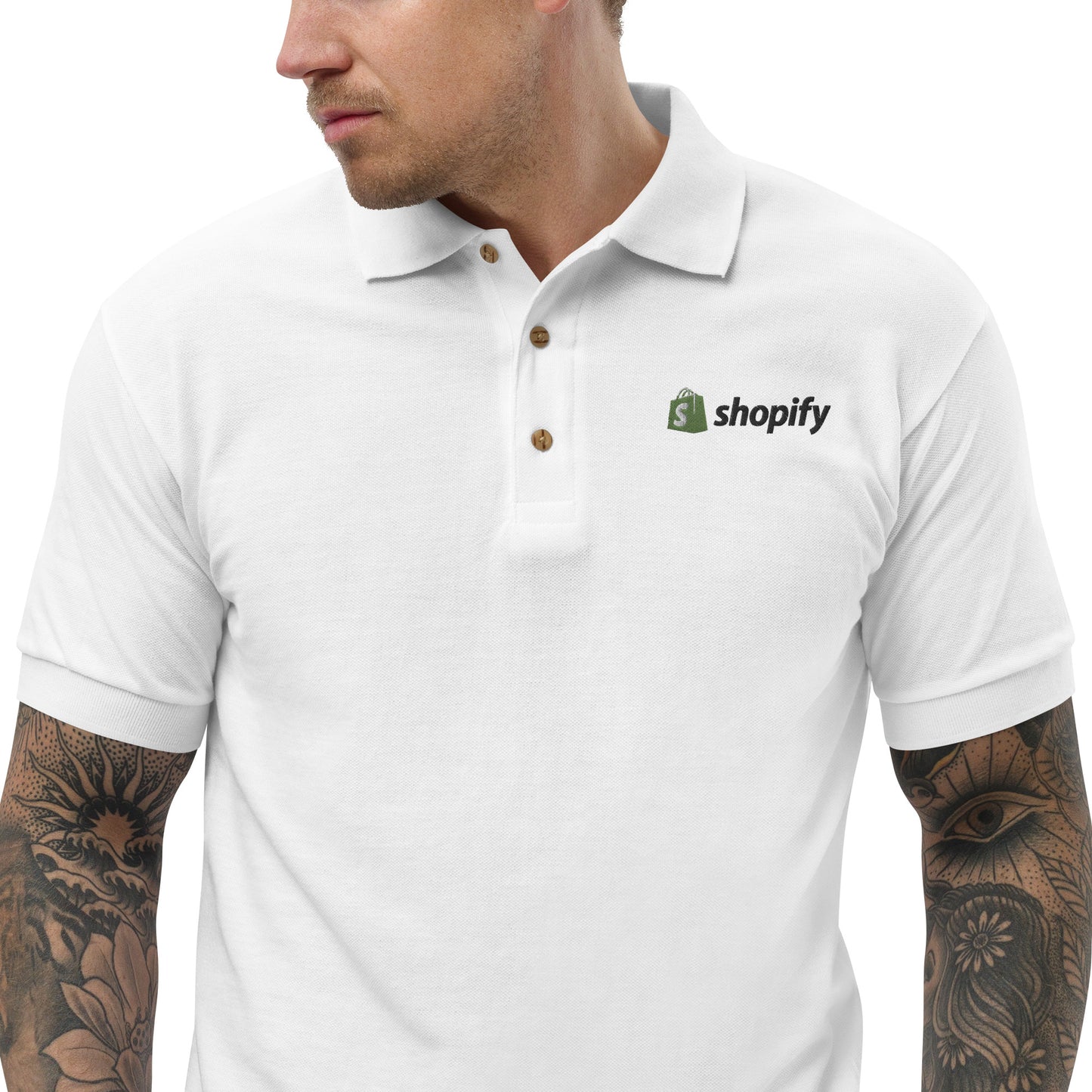 BUSINESS LOGO / Embroidered Polo Shirt