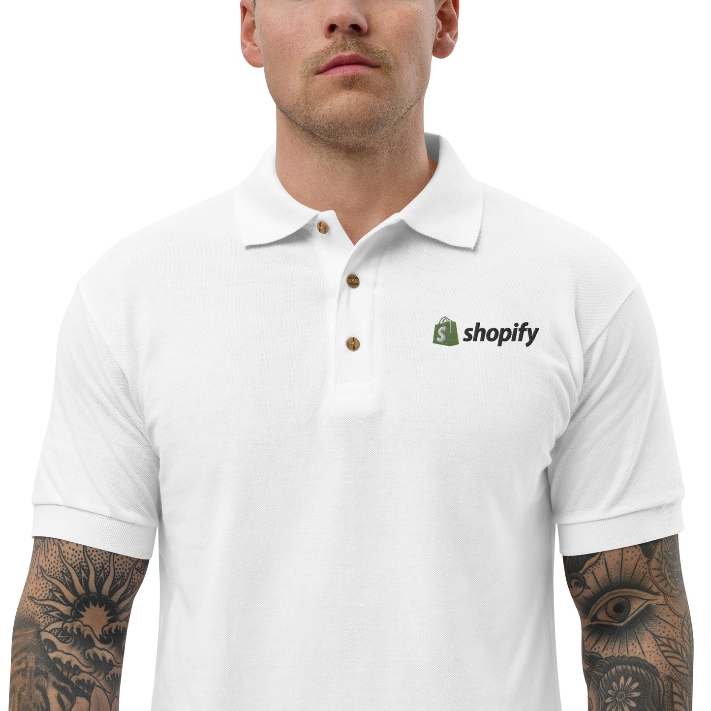 BUSINESS LOGO / Embroidered Polo Shirt