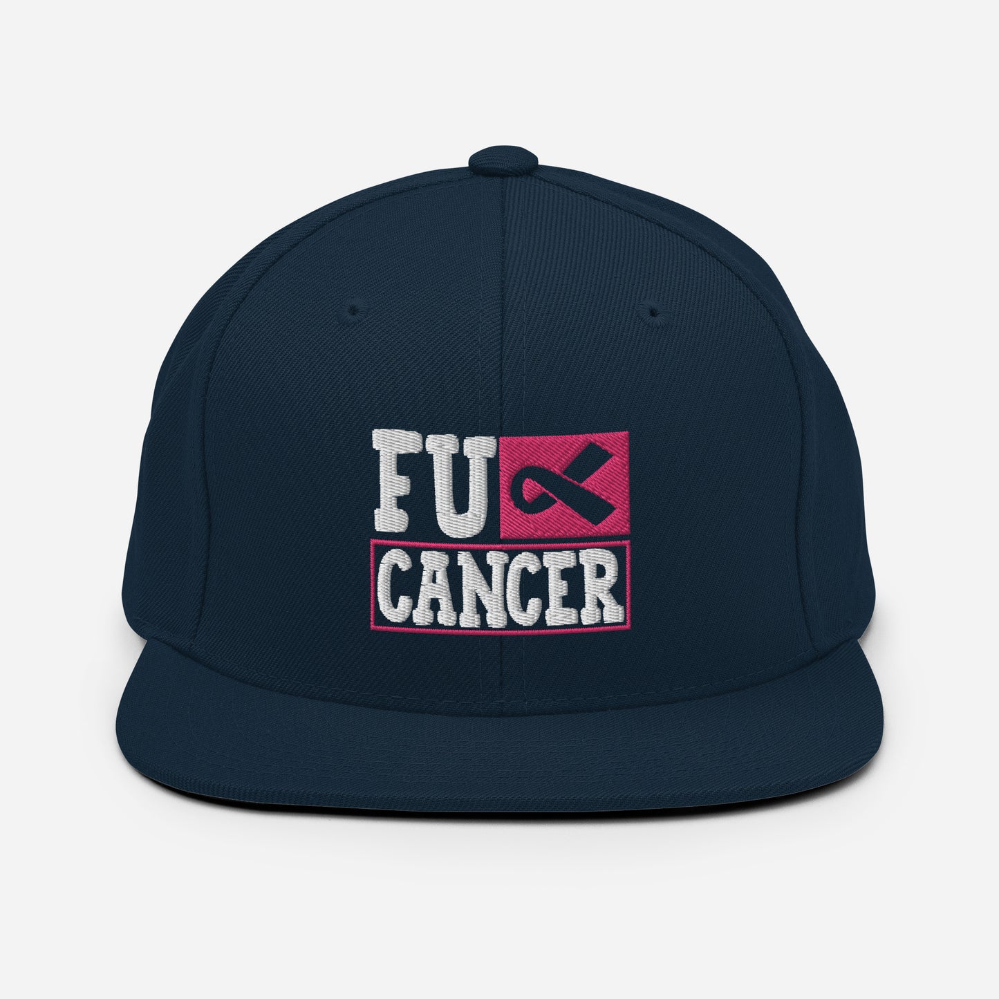 Fuc& Cancer, Breast Cancer Awareness, Team Cancer, Motivational, Pink Ribbon, In October We Wear Pink Snapback Hat