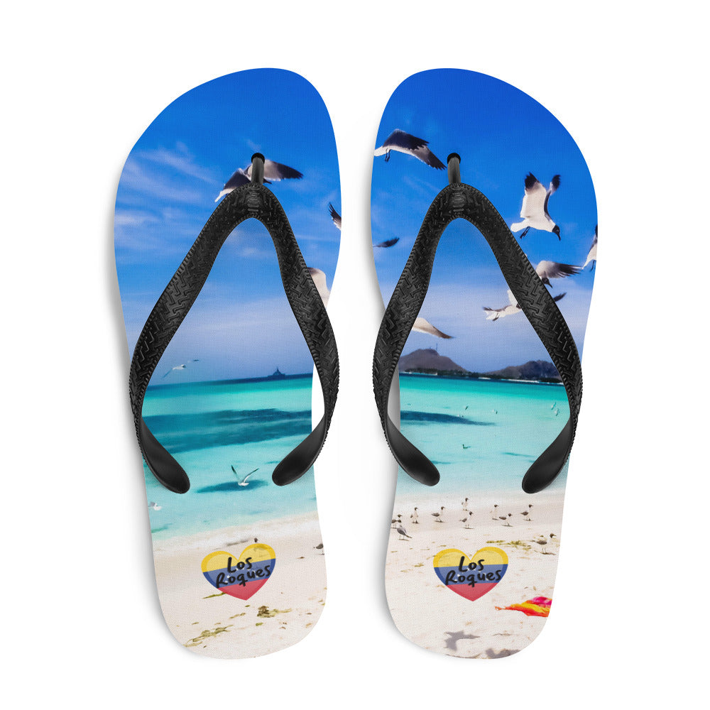 Los Roques Venezuela Flip-Flops, Beach Venezuela, Summer, I Love Venezuela