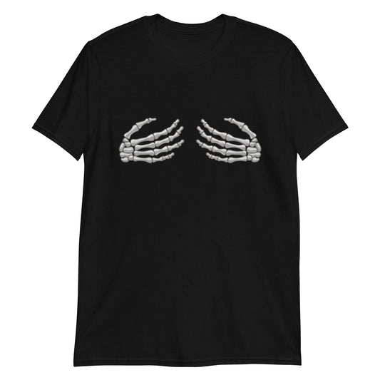 Funny Halloween Skeleton Shirt, Halloween Skeleton Hand Shirt, Skeleton Boobs Shirt, Skeleton shirt, Halloween shirt, Halloween Party Shirt