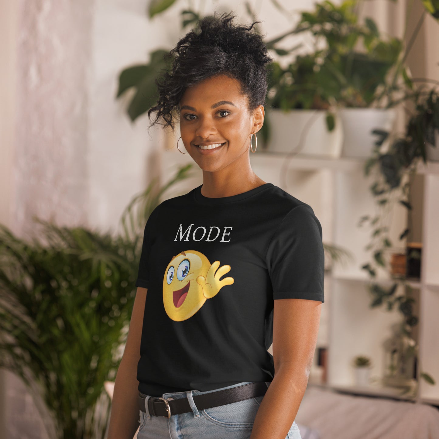 Bye Emoji T-Shirt, Party Emoji shirt, Emoji T shirt, Family Trip Shirts, Smile Emoji Shirt, Family Reunion Shirts, Matching Group Emoji Short-Sleeve Unisex T-Shirt