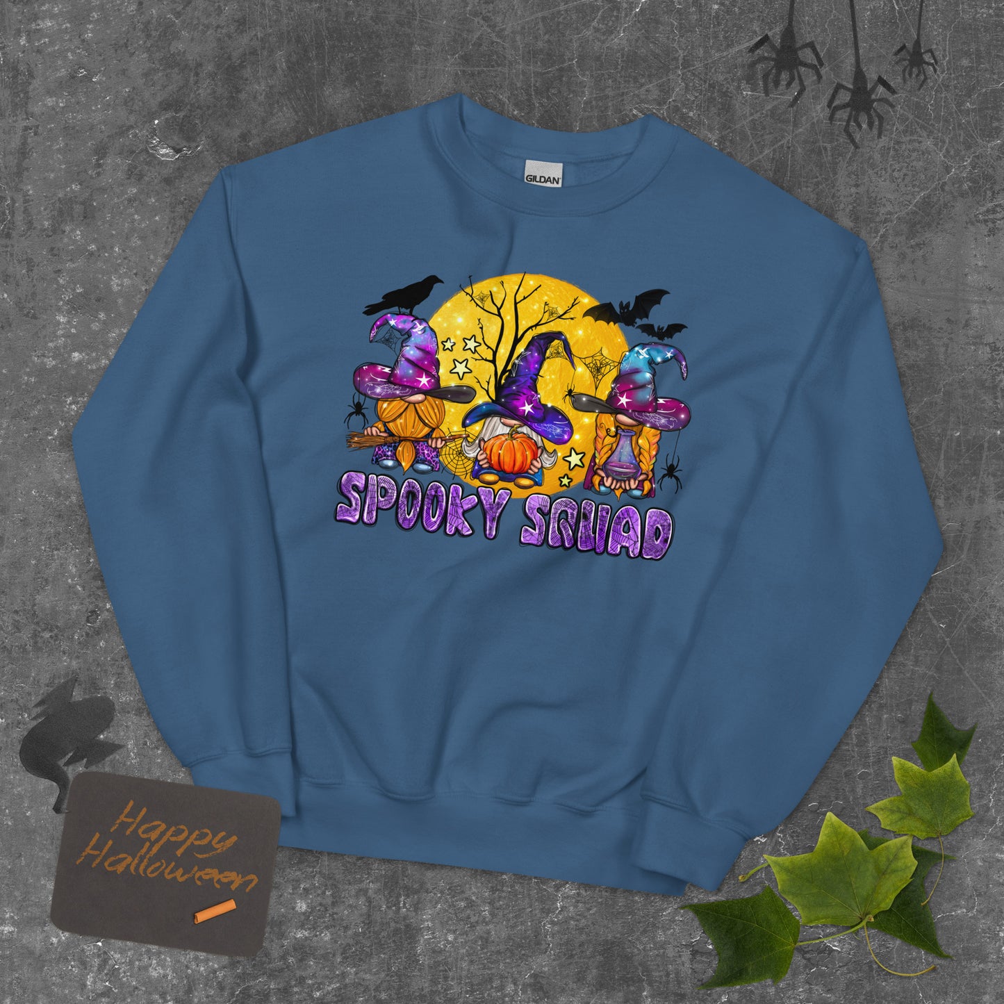 Spooky Squad, Halloween Witch Gnomes, Halloween Gnomes, Western Halloween Unisex Sweatshirt