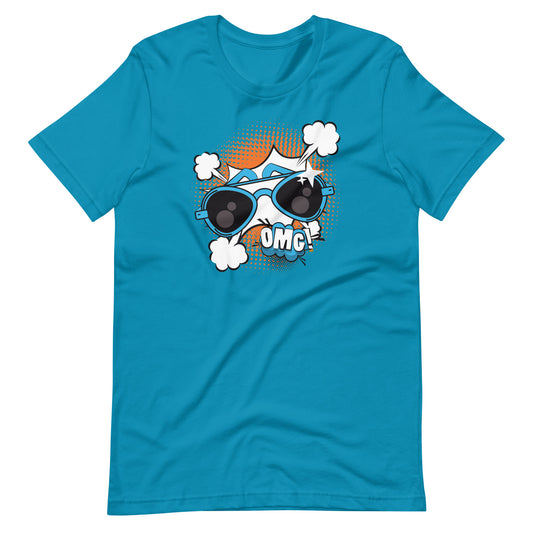 OMG! Pop Art, Retro Comic Style Pop Art OMG, Retro Comic Style, American Vintage Pop Art Design, Unisex t-shirt