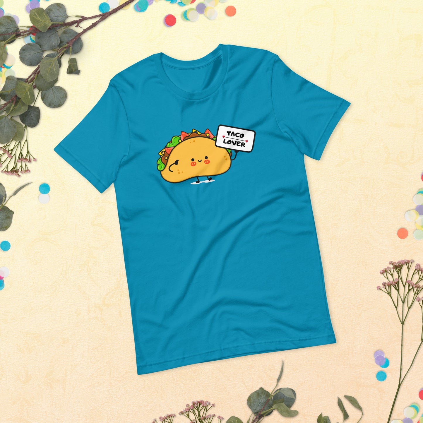 Taco Lover Shirt,  Mexican Taco Fiesta Party Shirt, Foodie Gift, Funny Taco Tee, Mexican Food Unisex t-shirt