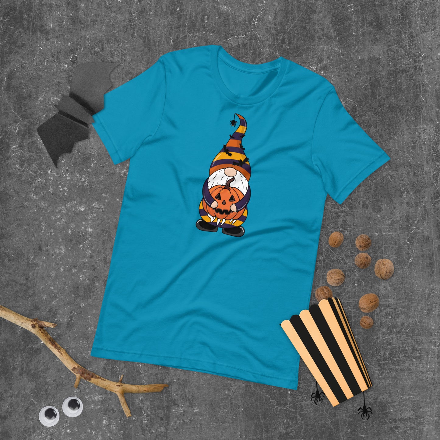 Pumpkin Gnome, Halloween Gnome, Halloween Funny Unisex t-shirt