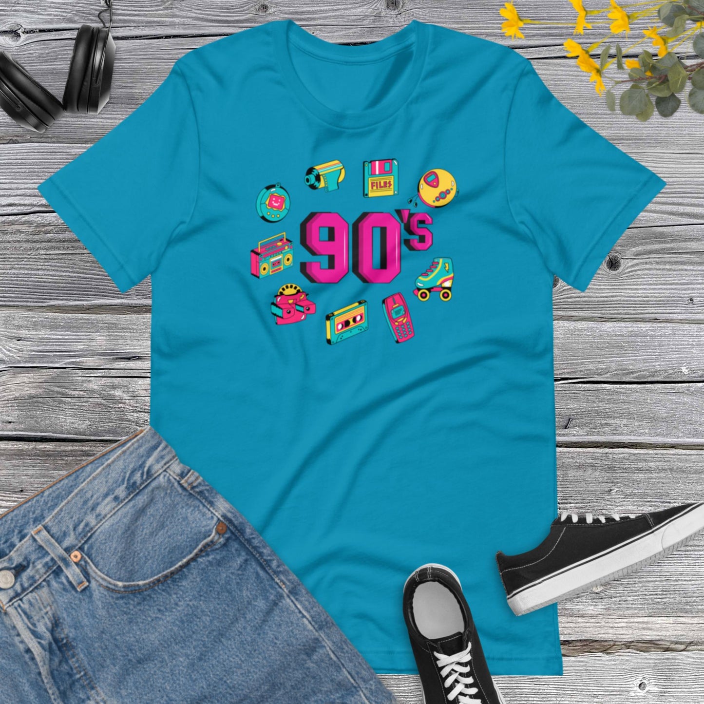 Vintage Back To 90s T-shirt, Retro Nostalgia 90s Shirt Gift, Retro Party, 90s Birthday Shirt, Unisex t-shirt