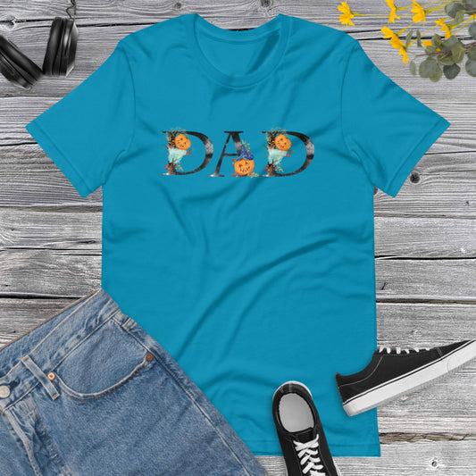 DAD Halloween Shirt, Halloween Family, Mens Halloween Papa Shirts, Halloween Costume, Pumpkins Halloween Papa Unisex t-shirt