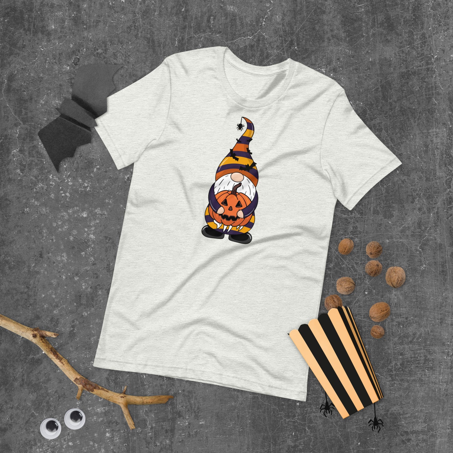 Pumpkin Gnome, Halloween Gnome, Halloween Funny Unisex t-shirt